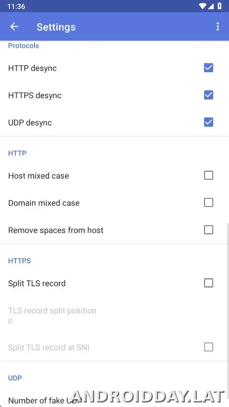 ByeByeDPI скриншот 5